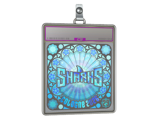Sticker Slab | Sharks Esports (Holo, Ranked) | Cologne 2026
