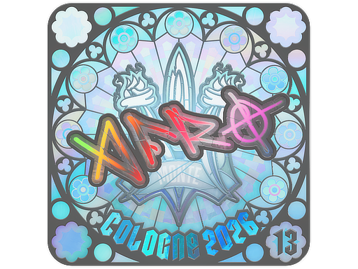 Sticker | afro (Holo, Ranked) | Cologne 2026