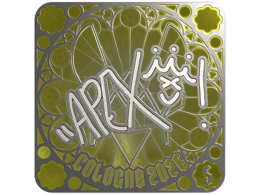 Sticker | apEX (Foil, Ranked) | Cologne 2026