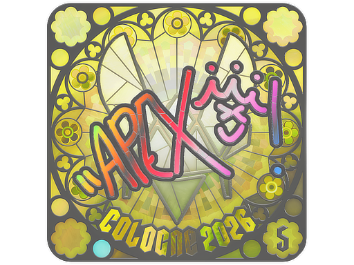 Sticker | apEX (Holo, Ranked) | Cologne 2026