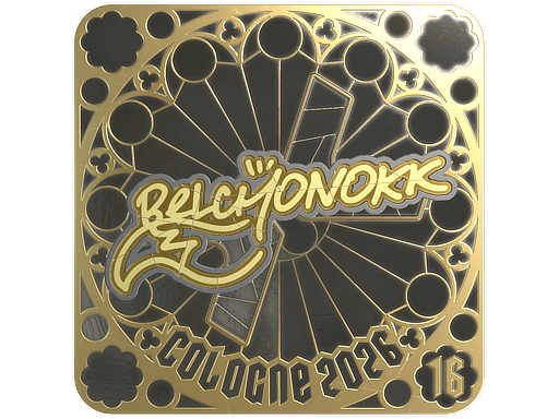 Sticker | BELCHONOKK (Gold, Ranked) | Cologne 2026