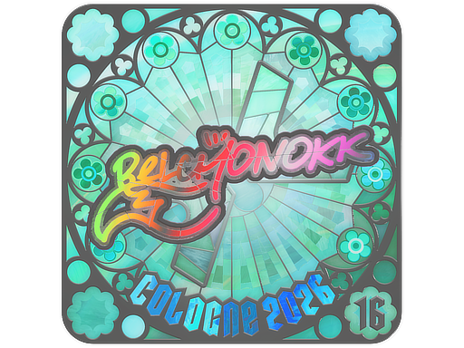 Sticker | BELCHONOKK (Holo, Ranked) | Cologne 2026