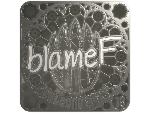 Sticker | blameF (Foil, Ranked) | Cologne 2026