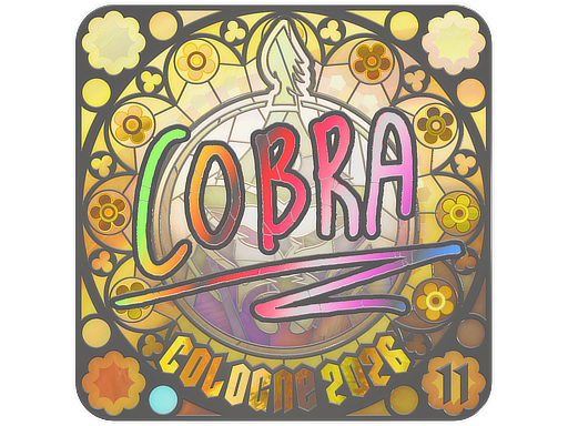 Sticker | cobra (Holo, Ranked) | Cologne 2026