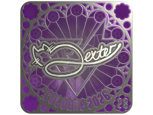Sticker | dexter (Foil, Ranked) | Cologne 2026