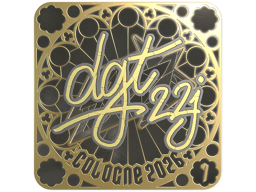 Sticker | dgt (Gold, Ranked) | Cologne 2026