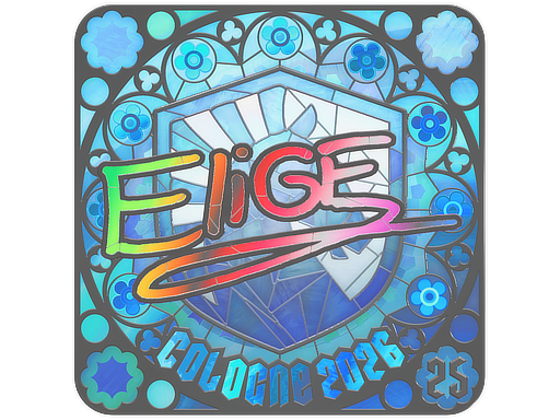 Sticker | EliGE (Holo, Ranked) | Cologne 2026