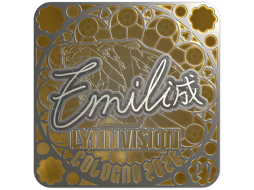 Sticker | EmiliaQAQ (Foil, Ranked) | Cologne 2026