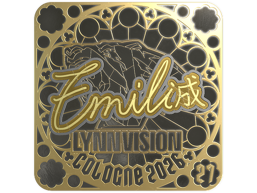Sticker | EmiliaQAQ (Gold, Ranked) | Cologne 2026