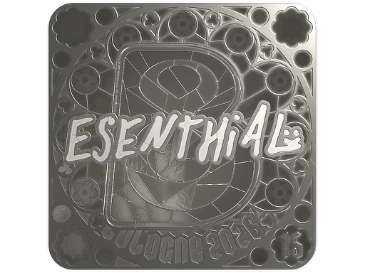 Sticker | esenthial (Foil, Ranked) | Cologne 2026