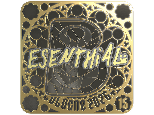 Sticker | esenthial (Gold, Ranked) | Cologne 2026