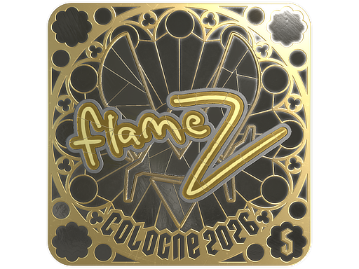 Sticker | FlameZ (Gold, Ranked) | Cologne 2026