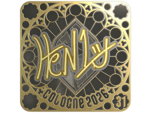 Sticker | HEN1 (Gold, Ranked) | Cologne 2026