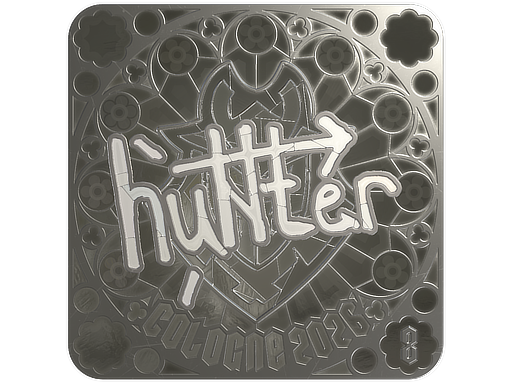 Sticker | huNter- (Foil, Ranked) | Cologne 2026