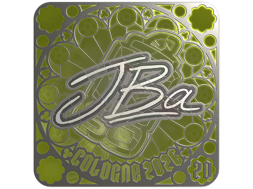 Sticker | JBa (Foil, Ranked) | Cologne 2026