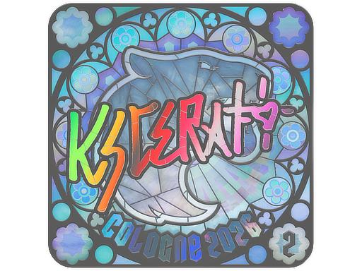 Sticker | KSCERATO (Holo, Ranked) | Cologne 2026