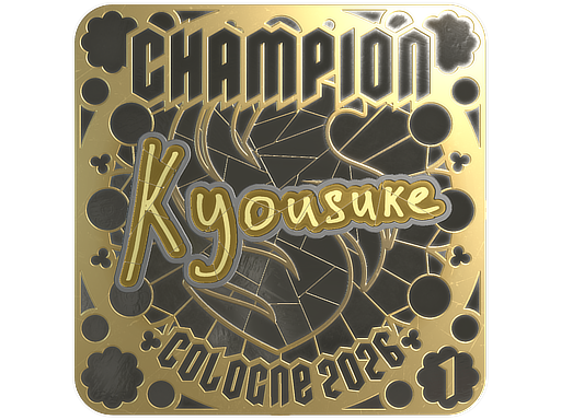 Sticker | kyousuke (Gold, Ranked) | Cologne 2026