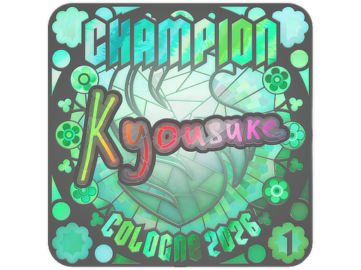 Sticker | kyousuke (Holo, Ranked) | Cologne 2026