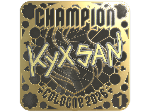Sticker | kyxsan (Gold, Ranked) | Cologne 2026