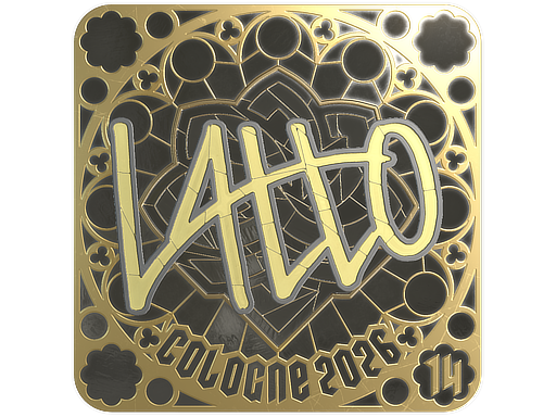 Sticker | latto (Gold, Ranked) | Cologne 2026