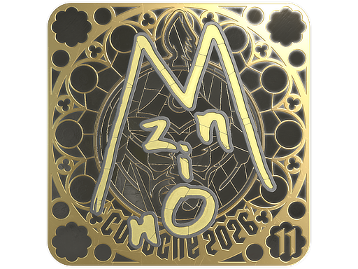 Sticker | mzinho (Gold, Ranked) | Cologne 2026