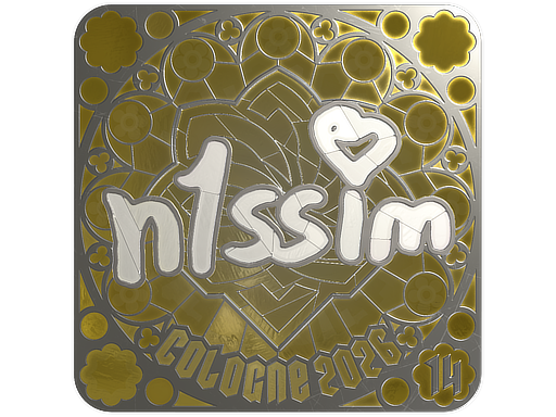 Sticker | n1ssim (Foil, Ranked) | Cologne 2026
