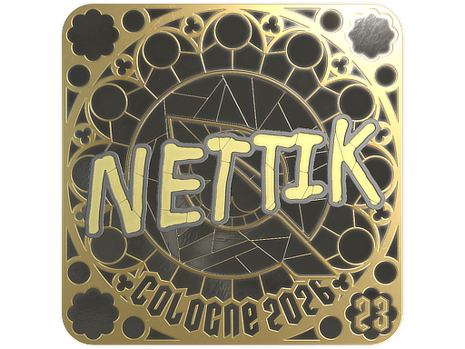 Sticker | nettik (Gold, Ranked) | Cologne 2026