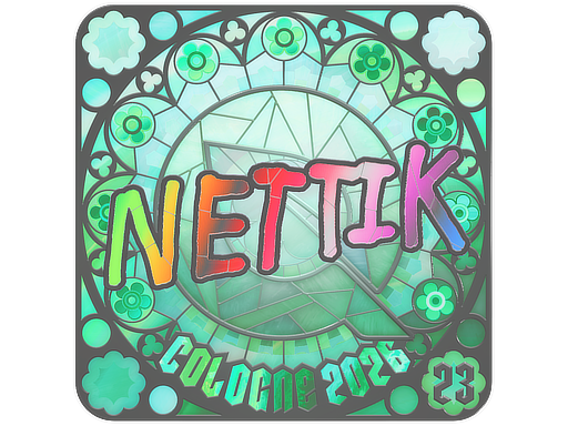 Sticker | nettik (Holo, Ranked) | Cologne 2026