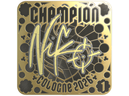 Sticker | NiKo (Gold, Ranked) | Cologne 2026