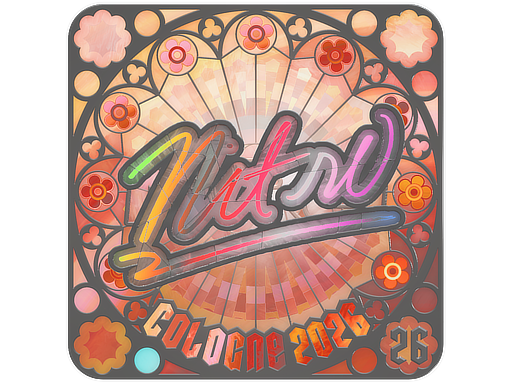Sticker | nitr0 (Holo, Ranked) | Cologne 2026