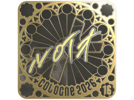 Sticker | nota (Gold, Ranked) | Cologne 2026