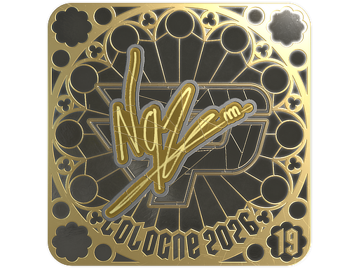 Sticker | NQZ (Gold, Ranked) | Cologne 2026