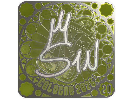 Sticker | s1n (Foil, Ranked) | Cologne 2026
