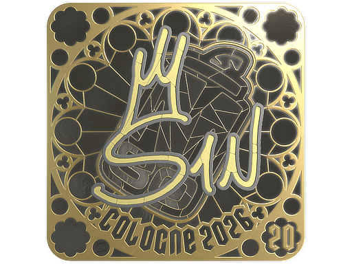 Sticker | s1n (Gold, Ranked) | Cologne 2026