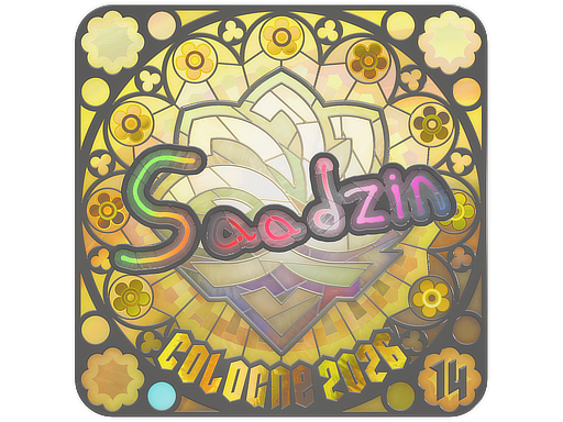 Sticker | saadzin (Holo, Ranked) | Cologne 2026