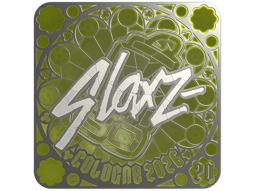 Sticker | slaxz- (Foil, Ranked) | Cologne 2026