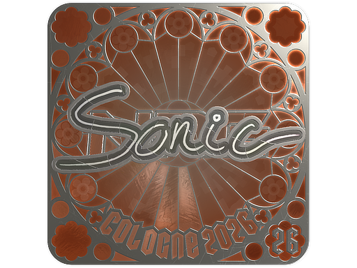 Sticker | Sonic (Foil, Ranked) | Cologne 2026