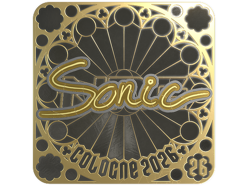 Sticker | Sonic (Gold, Ranked) | Cologne 2026
