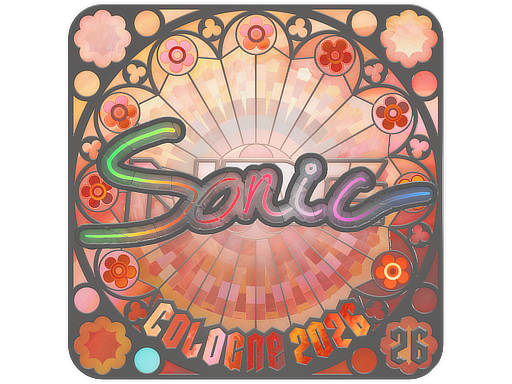 Sticker | Sonic (Holo, Ranked) | Cologne 2026