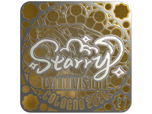 Sticker | Starry (Foil, Ranked) | Cologne 2026