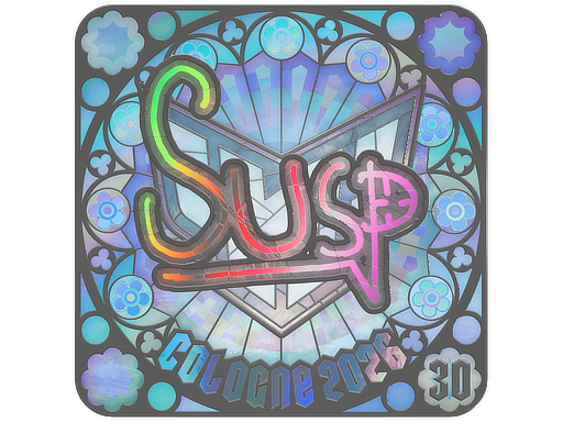 Sticker | susp (Holo, Ranked) | Cologne 2026