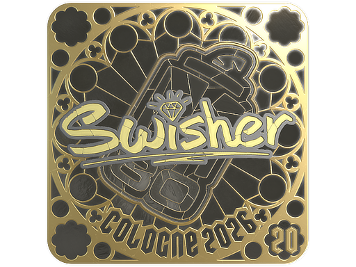 Sticker | Swisher (Gold, Ranked) | Cologne 2026