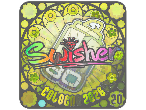 Sticker | Swisher (Holo, Ranked) | Cologne 2026