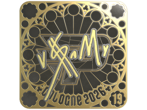 Sticker | v$m (Gold, Ranked) | Cologne 2026