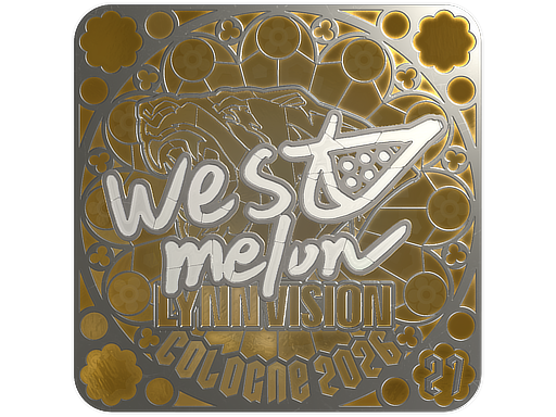 Sticker | westmelon (Foil, Ranked) | Cologne 2026
