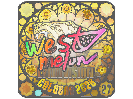 Sticker | westmelon (Holo, Ranked) | Cologne 2026
