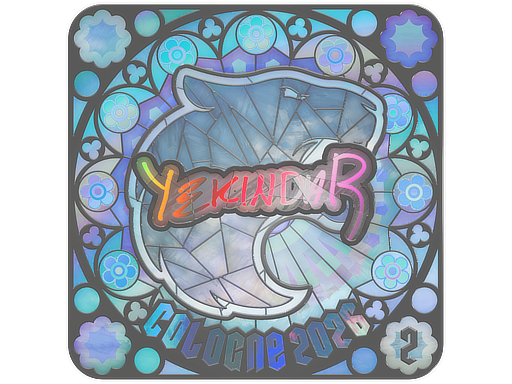 Sticker | YEKINDAR (Holo, Ranked) | Cologne 2026