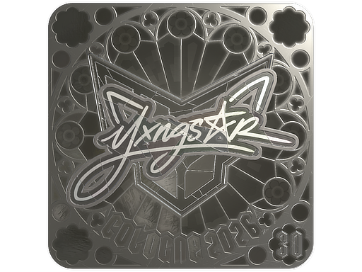 Sticker | yxngstxr (Foil, Ranked) | Cologne 2026