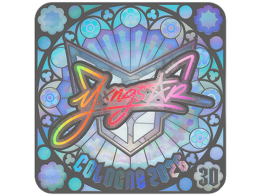 Sticker | yxngstxr (Holo, Ranked) | Cologne 2026