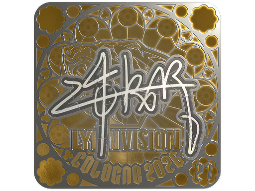 Sticker | z4KR (Foil, Ranked) | Cologne 2026